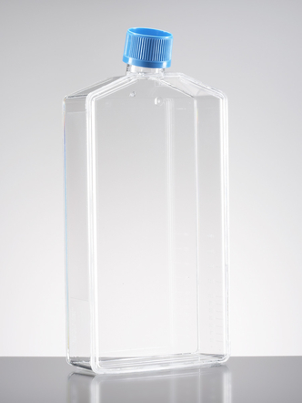 Falcon® 225cm² Rectangular Canted Neck Cell Culture Flask with Plug Seal Screw Cap (5/Pk, 30/Cs)