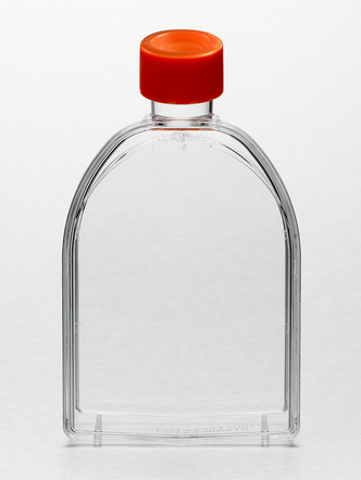 Corning® 75cm² U-Shaped Canted Neck Cell Culture Flask with Plug Seal Cap (5/Pk, 100/Cs)