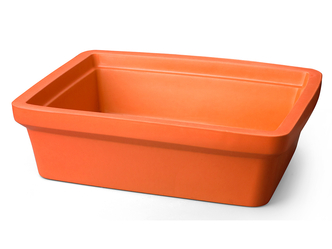 Corning® Ice Pan, Rectangular, Maxi 9L, Orange