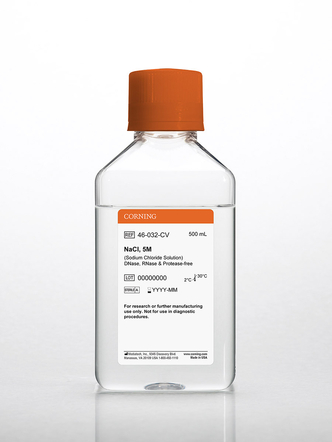 Corning® 500 mL 5M Sodium Chloride (6x500 mL)
