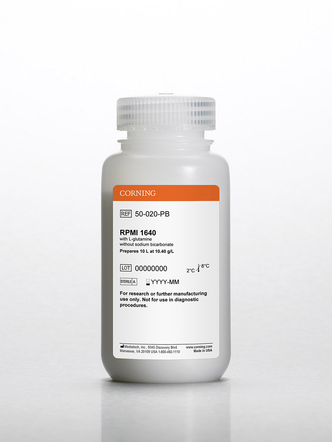 Corning® 10L RPMI 1640, Powder