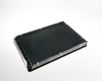 ViewPlate-1536 Black, Optically Clear Bottom, Tissue Culture Treated, Sterile, 1536-Well with Lid, Case of 40