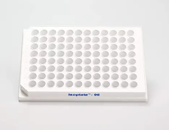 Isoplate-96 Microplate White Frame Clear Well