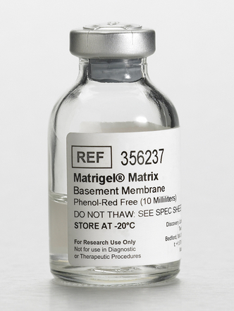 Corning® Matrigel® Basement Membrane Matrix, Phenol Red-free, *LDEV-free, 10 mL