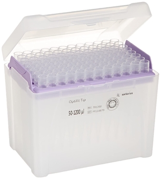 Sartorius® Optifit Tip 50-1200 µl, sterile (10x96)