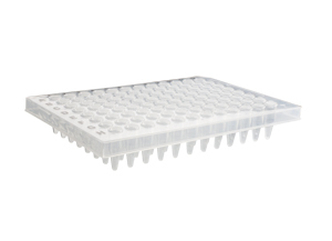 Axygen® 96-well Polypropylene PCR Microplate, Half Skirt, Clear, Nonsterile (50 pcs)