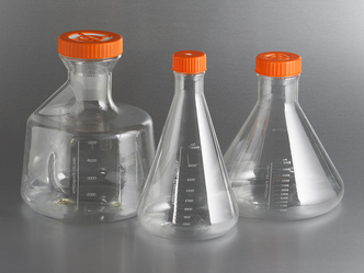 Corning® 2 L PETG Erlenmeyer Flask with Vent Cap (6 pcs)