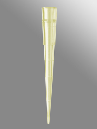 Axygen® 200 µL Pipet Tips, Graduated, Hinged Racks, Yellow, Sterile, (50x96 tips)