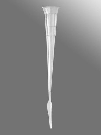 Axygen® 10 µL Microvolume Gel Loading Pipet Tips, Flat, Clear, Nonsterile, Rack Pack, (2x200 tips)