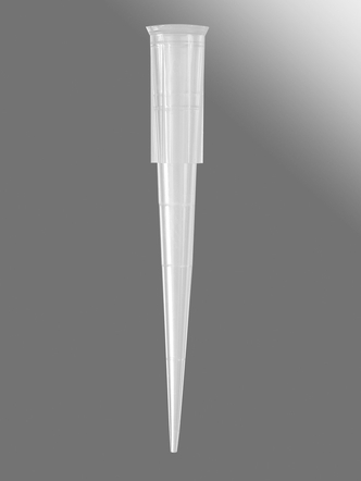 Axygen® 200 µL Maxymum Recovery® Universal Fit Pipet Tips, Beveled, Graduated, Clear, Nonsterile, Stacked Pack, (50x96 tips)