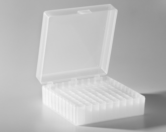 Axygen 100 place Microtube Box with Hinged lid, PP, Natural Color, 100 x1.5/2.0mL (5 pcs)