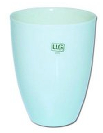 Porcelain crucible 3/40 DIN 35 ml, 40 mm dia., tall form, glazed (1 pcs)