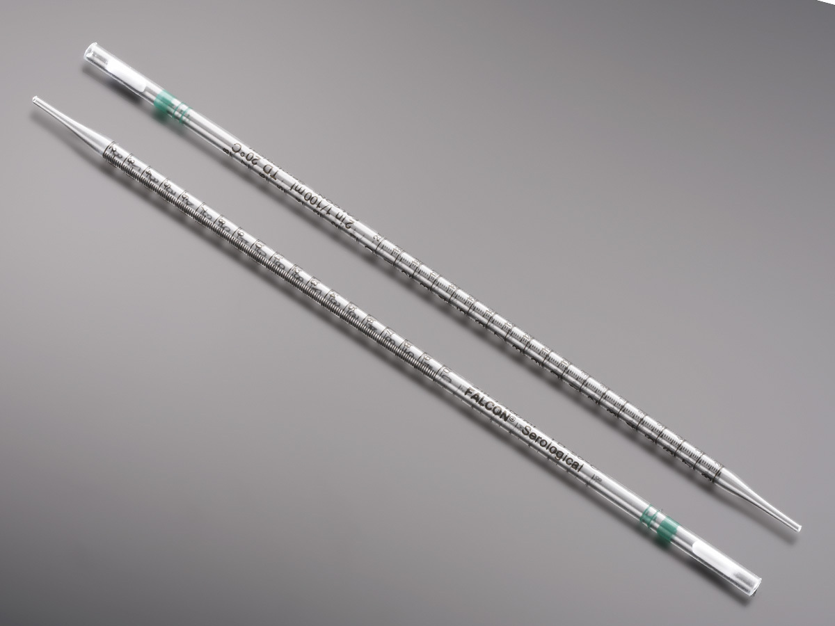 Falcon® 2 mL Serological Pipet, Polystyrene, 0.01 Increments, Sterile, (1000 pcs)
